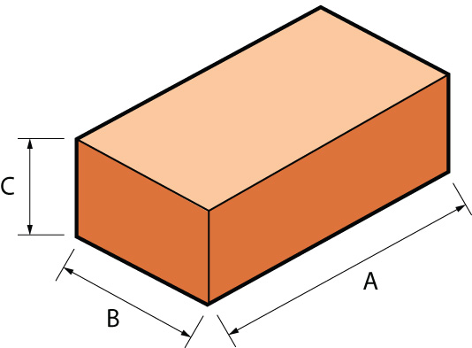Special Shaped Bricks - BD.1.2 THREE QUARTER BAT