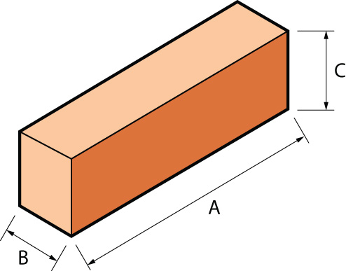 Special Shaped Bricks - SL.1 BRICK FACE SLIP