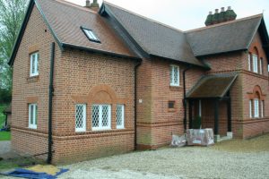 Brick arches supplied for a house build.