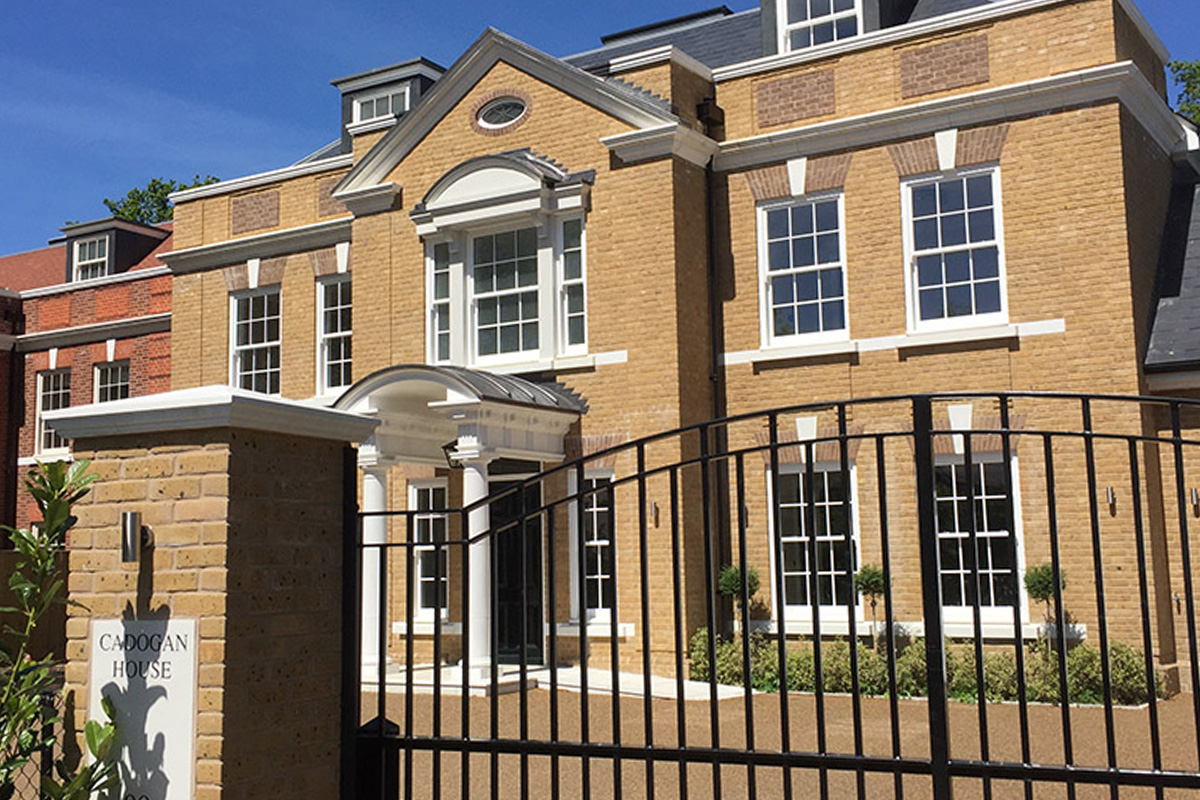 An example of a building that uses Apex Brick Arches.