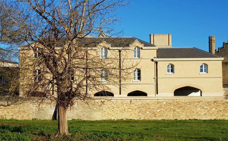 Peterhouse College, where prefabricated structural arches were supplied by Apex BrickCutters
