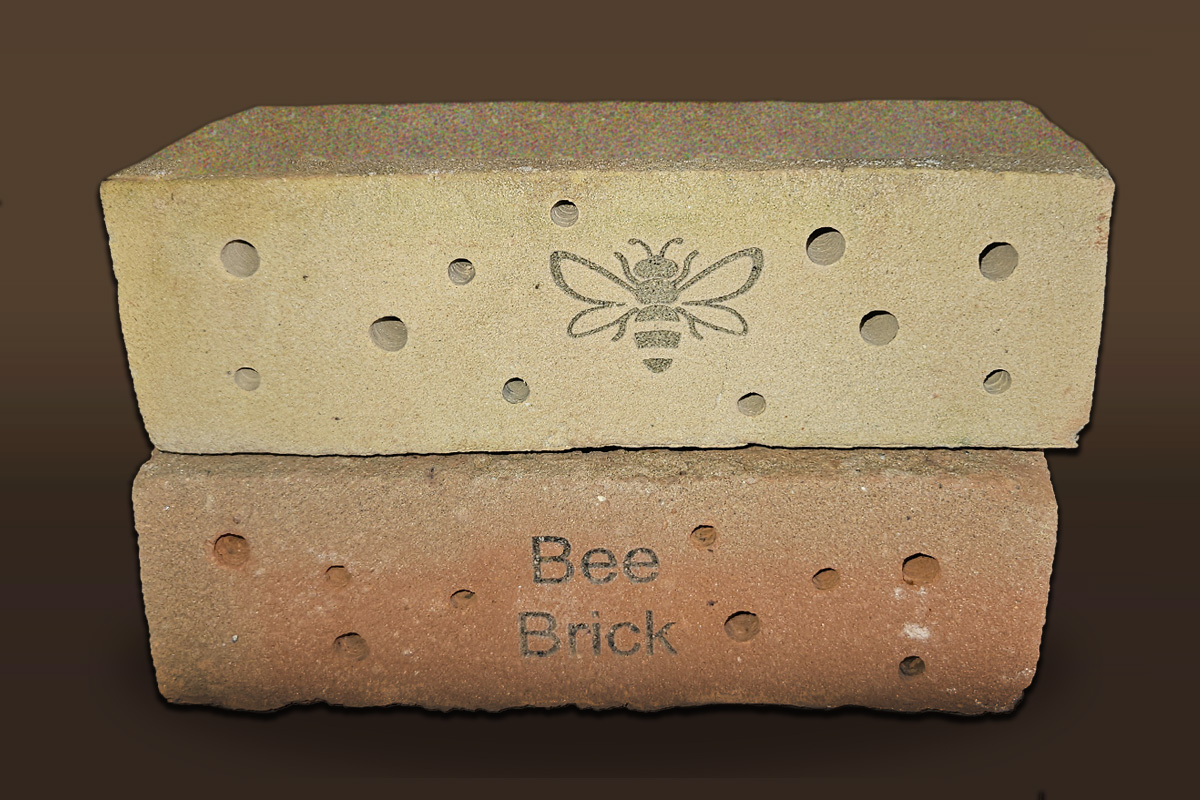 Custom Engraved Bee Brick Houses, are a great way to support local wildlife populations often threatened by habitat loss.