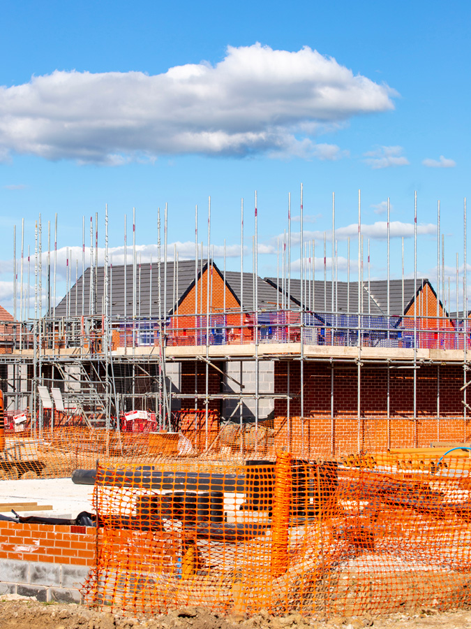New house building too